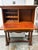 South Cone Trading Traditional Mahogany Wine Bar Secretary Cabinet For Sale - Image 11 of 12