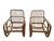 Wood Vintage Bamboo Living Room Set from Vivai Del Sud, 1960s, Set of 3 For Sale - Image 7 of 14