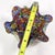 1980s Vintage Murano Campanella Millefiori Handkerchief Vase For Sale - Image 5 of 8