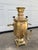 Rustic European Antique Romanov Era Imperial Russian Tula Samovar – Rare Three-Lion Crest – Brass/Tombac – C. 1890-1910 For Sale - Image 3 of 17
