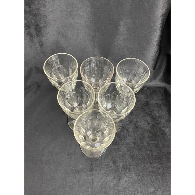 Baccarat Médicis Glasses, Late 19th Century, Set of 6 For Sale - Image 10 of 17