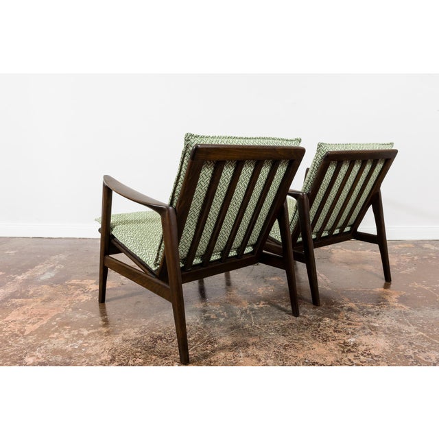 Vintage Armchairs from Swarzędzkie Fabryki Mebli, 1960s, Set of 2 For Sale - Image 11 of 14
