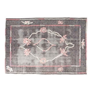 Vintage Anatolian Pompom Rug For Sale