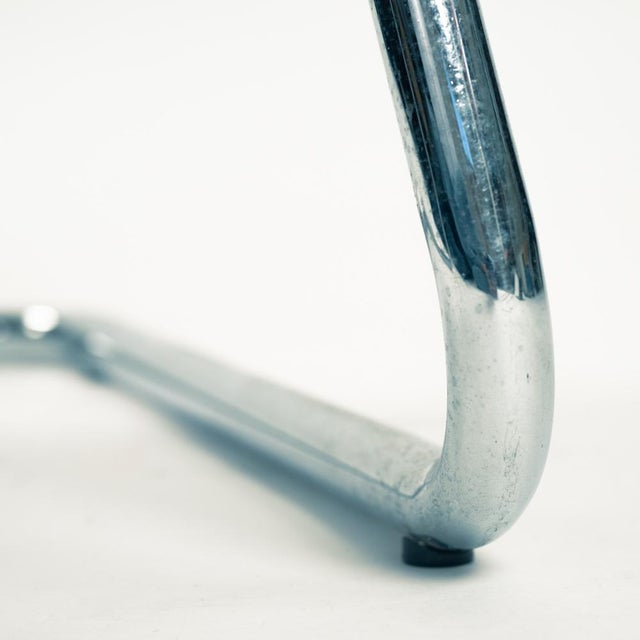 4014 Tubular Steel Dutch Lounge Chair from Gebr. De Wit, 1950s For Sale - Image 16 of 18