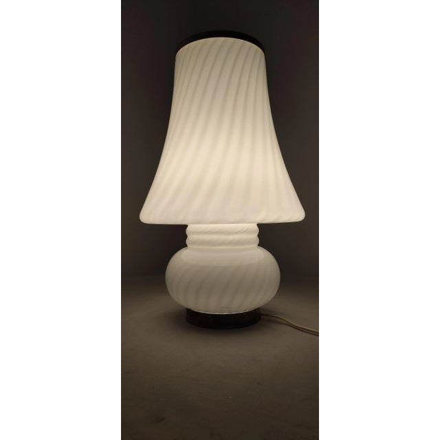 Murano Mushroom Table Lamp, Italy, 1970s For Sale - Image 4 of 12