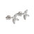 Gender: Ladies Metal Type: &nbsp;950 Platinum&nbsp; Length: 0.50 inches Width: 12.10 mm Weight: 2.91 grams One pair of...