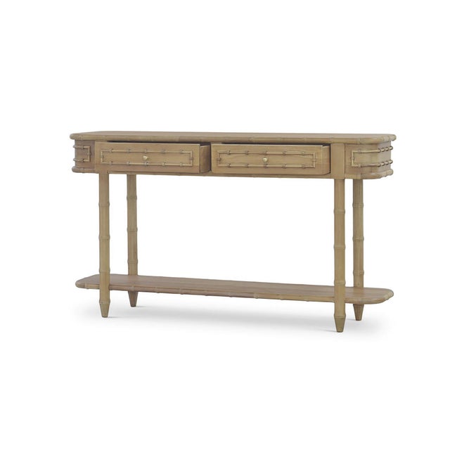 Not Yet Made - Made To Order Regency Console Table in Fruitwood Finish For Sale - Image 5 of 10