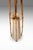 Mid-Century Modern Bohemian 5 Ft. Teepee-Shaped Floor Lamp in Cotton Bamboo & Rattan Attributed to Louis Sognot, France, C. 1960s For Sale - Image 9 of 14