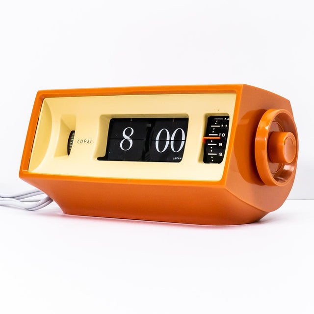 Copal 701 Alarm Flip Clock, 1970s For Sale - Image 4 of 12