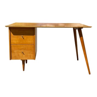 Mid Century Modern Maple Writing Desk | by Paul McCobb for Winchendon Planner Group Furniture For Sale