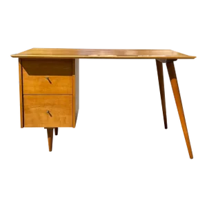 Solid Maple Angled Desk by Paul McCobb for Planner Group