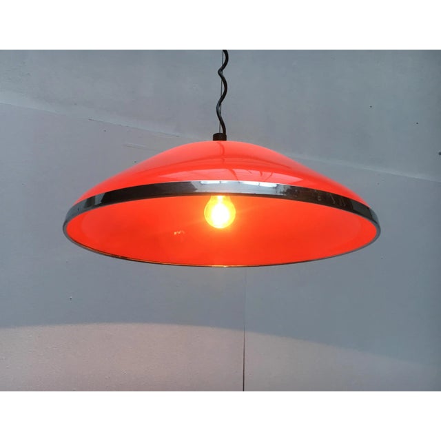 Italian Space Age Pendant from Guzzini, 1960s For Sale - Image 12 of 18