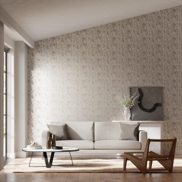 With the appearance of textural snakeskin this luxurious wallpaper is embellished with shimmering beads. Wide width and...