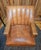 1970s Mid-Century Modern Faux Leather Swivel Rocker Chair For Sale - Image 9 of 17