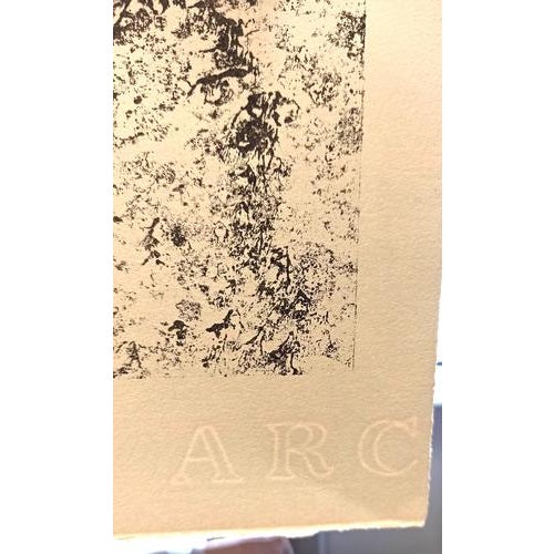 Paysage au sol is an original lithograph on watermarked paper "Arc". Abstract composition by the French artist Jean...