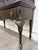 Early 20th Century Vintage Queen Anne Style Mahogany China Cabinet Display Cabinet Curio Bookshelf For Sale - Image 5 of 14