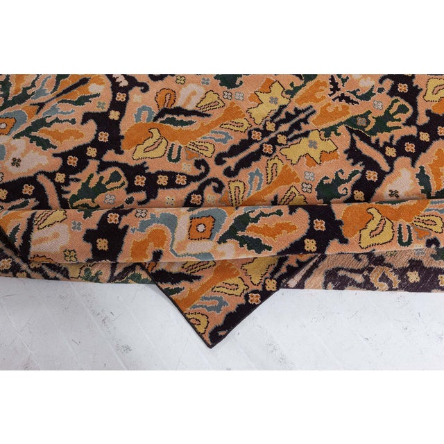 Mid 20th Century Doris Leslie Blau Vintage Spanish Rug (Size Adjusted) For Sale - Image 5 of 8