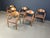 Vintage Spanish Wooden Armchairs, 1990s, Set of 6 For Sale - Image 6 of 10