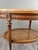 Louis XVI style side table, late 19th century. This elegant side table features a veined yellow marble top, adding warmth...