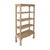 Transitional Matthew Izzo Home Cavalier Ming Style Five Shelf Etagere in Woven Rattan For Sale - Image 3 of 10