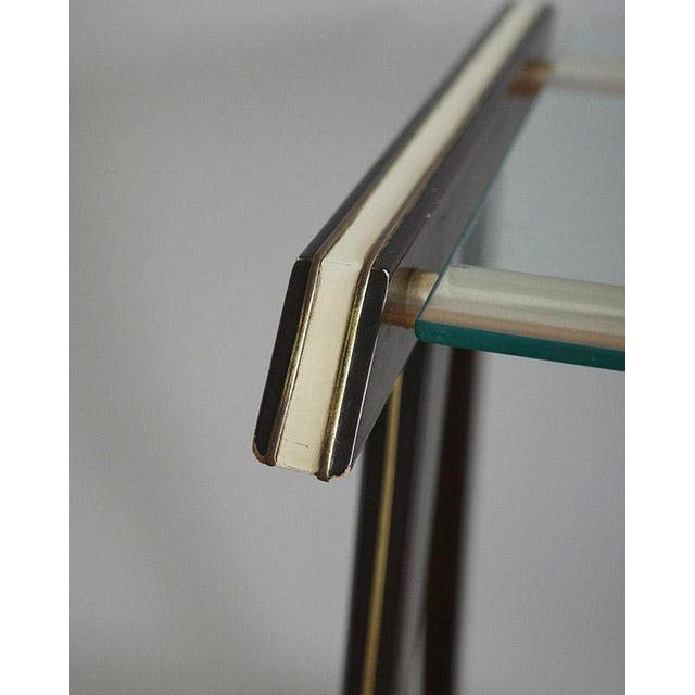 Wood Mid-Century Modern Italian Console Table, 1960s For Sale - Image 7 of 8