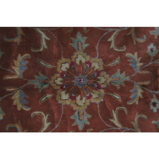 Safavieh Heritage 820 Red Floral All Over Geometric Wool Area Rug 10' X 14' For Sale - Image 6 of 13