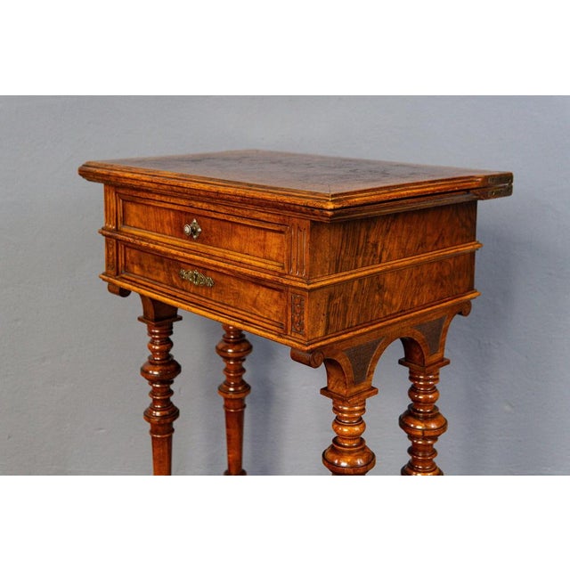 Wilhelminian Game and Sewing Table For Sale - Image 14 of 18