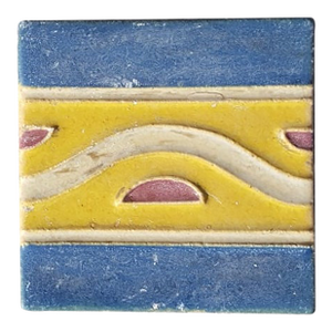 1920s Reclaimed Early California Decorative Tile