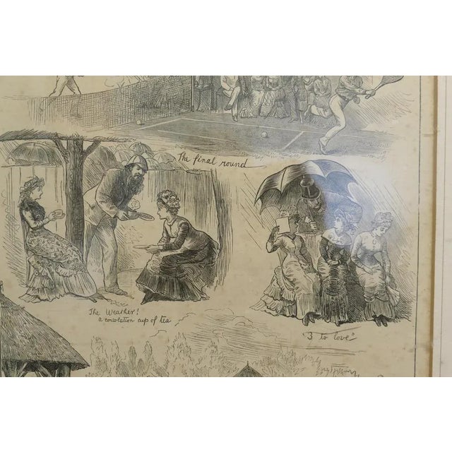 15th Century & Earlier Humorous Sketches from Wimbledon, 1879 For Sale - Image 5 of 8