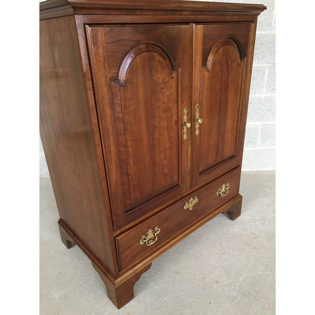 Stickley Cherry Valley Chippendale Style Armoire Chairish