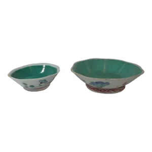 1920s Chinese Porcelain Bowls- Set of 2