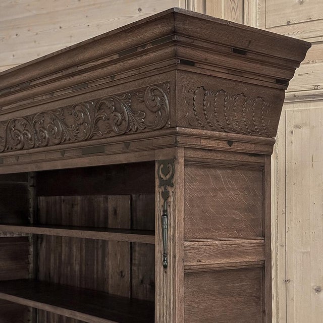 19th Century Dutch Renaissance Open Bookcase For Sale - Image 16 of 18