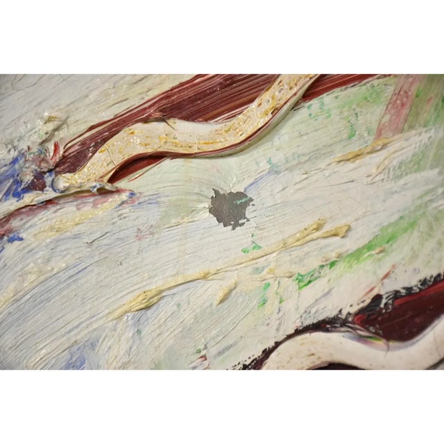 Peter Diem Large 10’x9’ Impressionist Painting, Attributed For Sale - Image 9 of 13