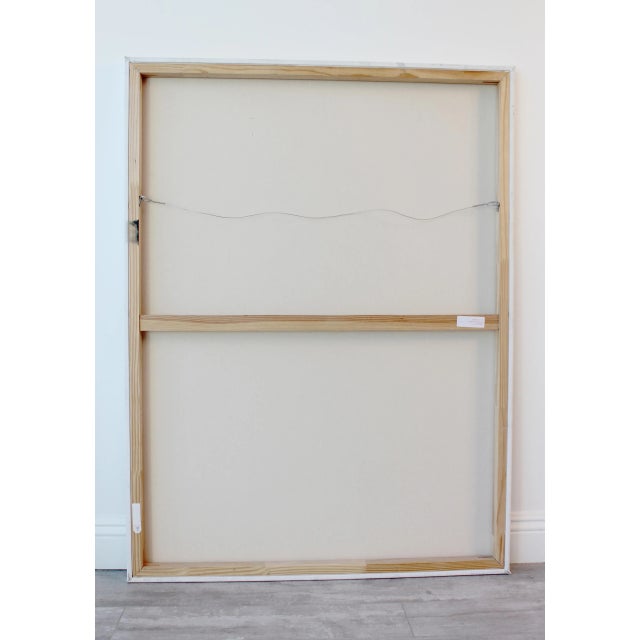 Abstract "Monsoon" Contemporary Abstract Mixed-Media Painting by Jakki Jandrell For Sale - Image 3 of 5