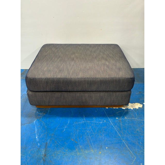 Modern Baker McGuire Resort Schooner Ottoman For Sale - Image 3 of 6