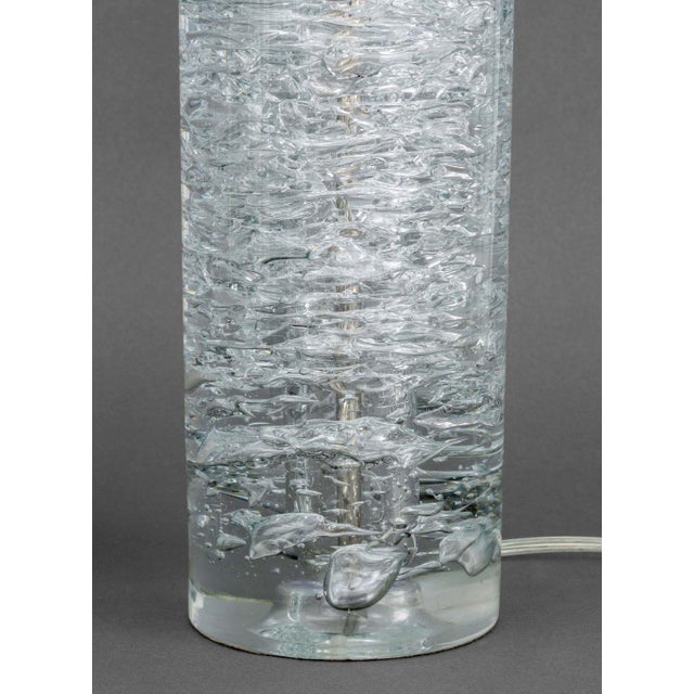 Vaughan Designs "Rutland" Glass Column Lamps, Pair For Sale In New York - Image 6 of 9