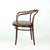 Elegant model no. 30 bentwood armchair, a classic thonet design, manufactured by ton in czechoslovakia during the mid-20th...