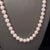 2010s Akoya Pearl Diamond Necklace 22" 18k Gold 8.5 mm Certified For Sale - Image 5 of 12