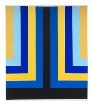 OP Art, Concrete Art, Screen Print, 1970s