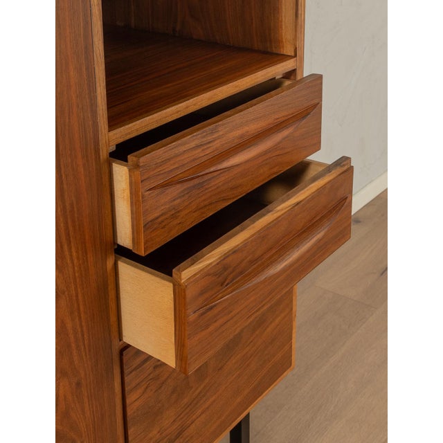 Vintage Walnut Veneer Highboard, 1960s For Sale - Image 6 of 9