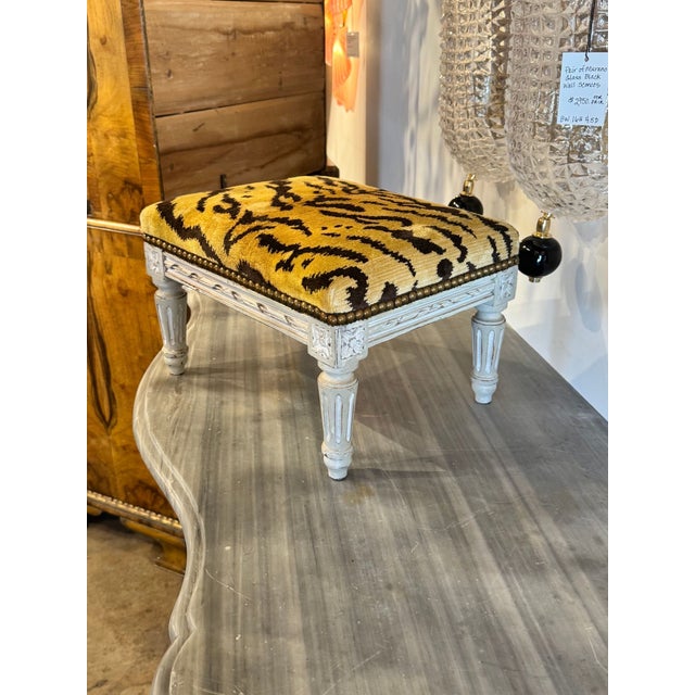 19th Century French Louis XVI Stool For Sale - Image 5 of 5