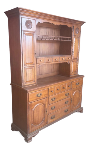 Vintage Henkel Harris Cherry Hutch