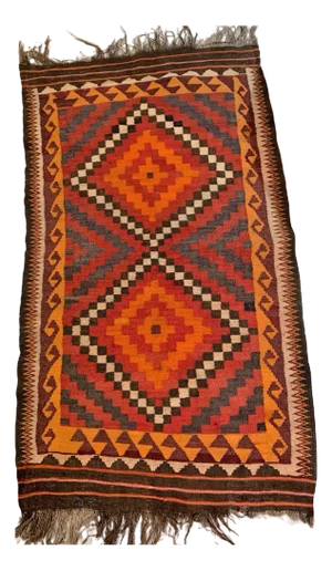 Vintage Kilim Turkish Rug