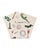 Art Deco Misette Salon Motif Embroidered Linen Runner - Multicolor For Sale - Image 3 of 3