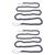 Rustic Wood Bead Garland (Set of 2) For Sale - Image 3 of 3