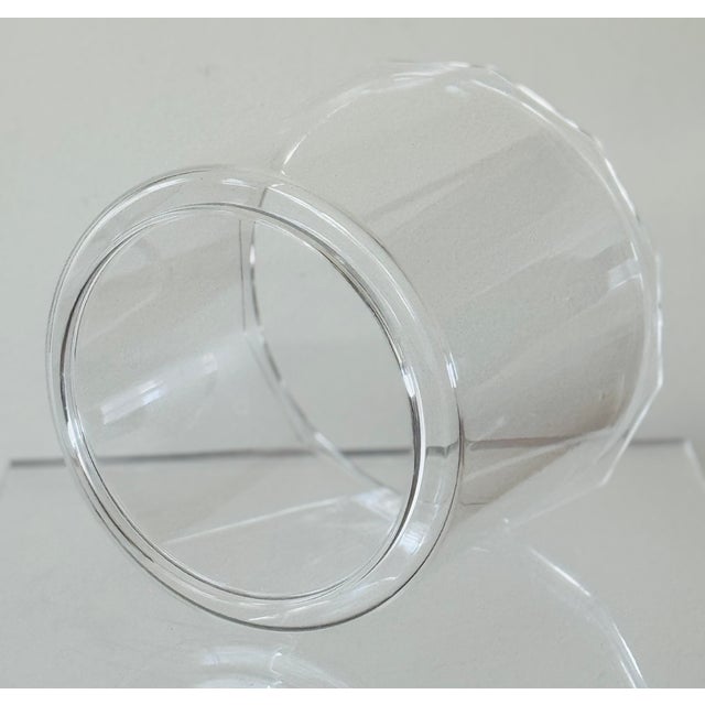 1970’s Fratelli Guzzini Acrylic Ice Bucket For Sale - Image 12 of 13