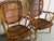 Mid-Century Modern Pair of Rare Vintage Bamboo and Rattan Chairs For Sale - Image 3 of 8