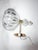A stunning pair of Murano glass wall sconces accented with elegant brass details. As shown in the cover photo, they are...