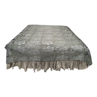 Frette Green Bedspread For Sale