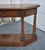 Brown Vintage Ethan Allen Cherry Wood Console Table Entryway Sofa 1 Drawer For Sale - Image 8 of 17